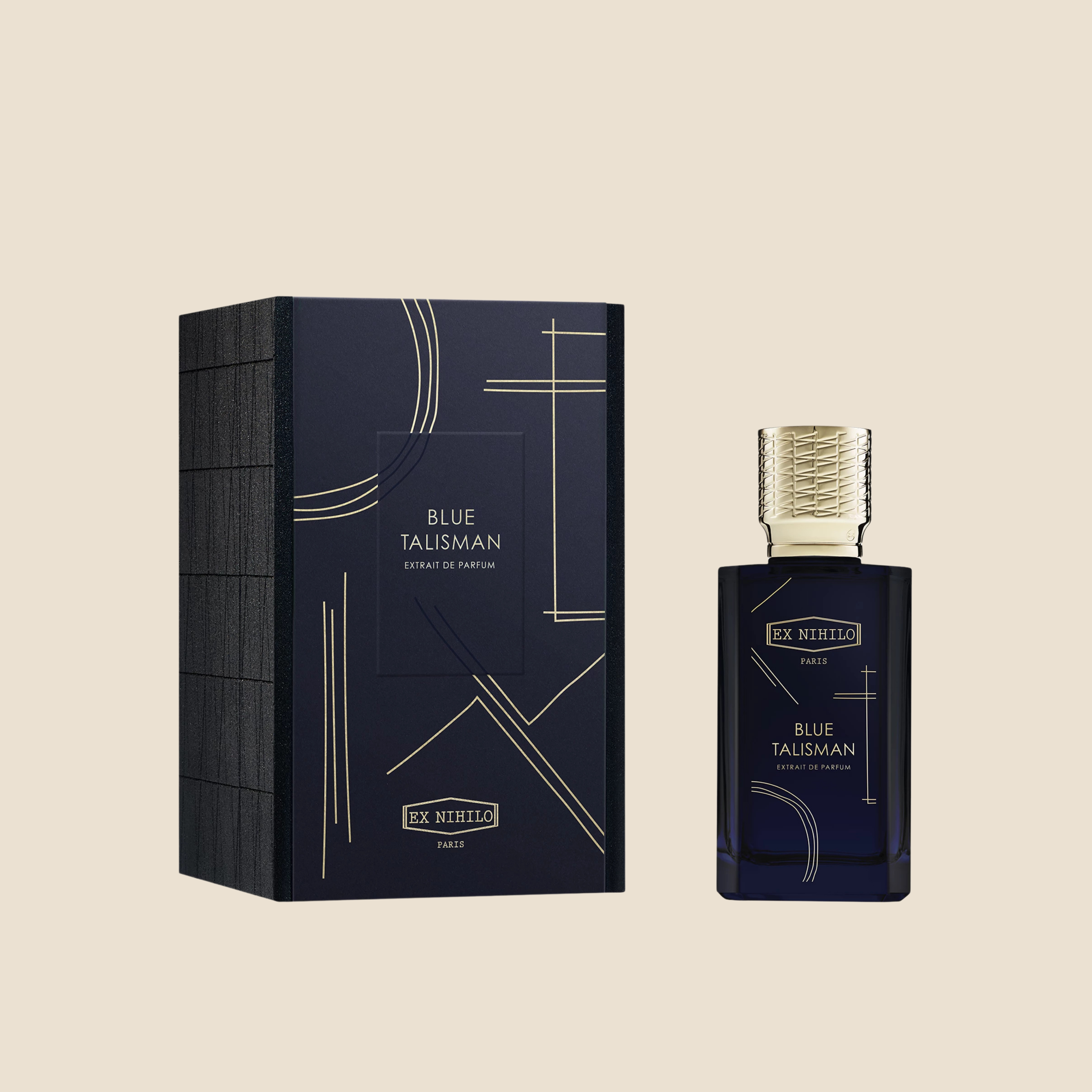 Ex Nihilo Blue Talisman Extrait de Parfum luxury perfume bottle at Al Raies Perfumes Qatar
