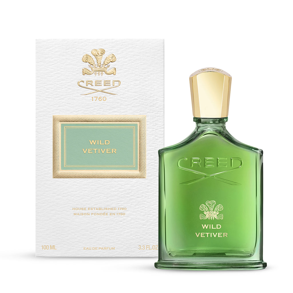 Creed Wild Vetiver perfume bottle and packaging on a white background Qatar