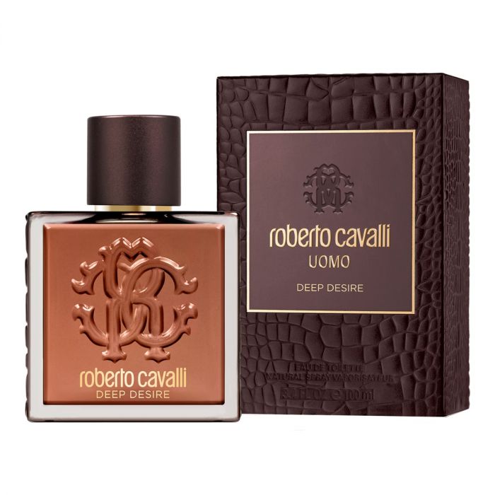 Roberto Cavalli Uomo Deep Desire EDT 100ML for Men