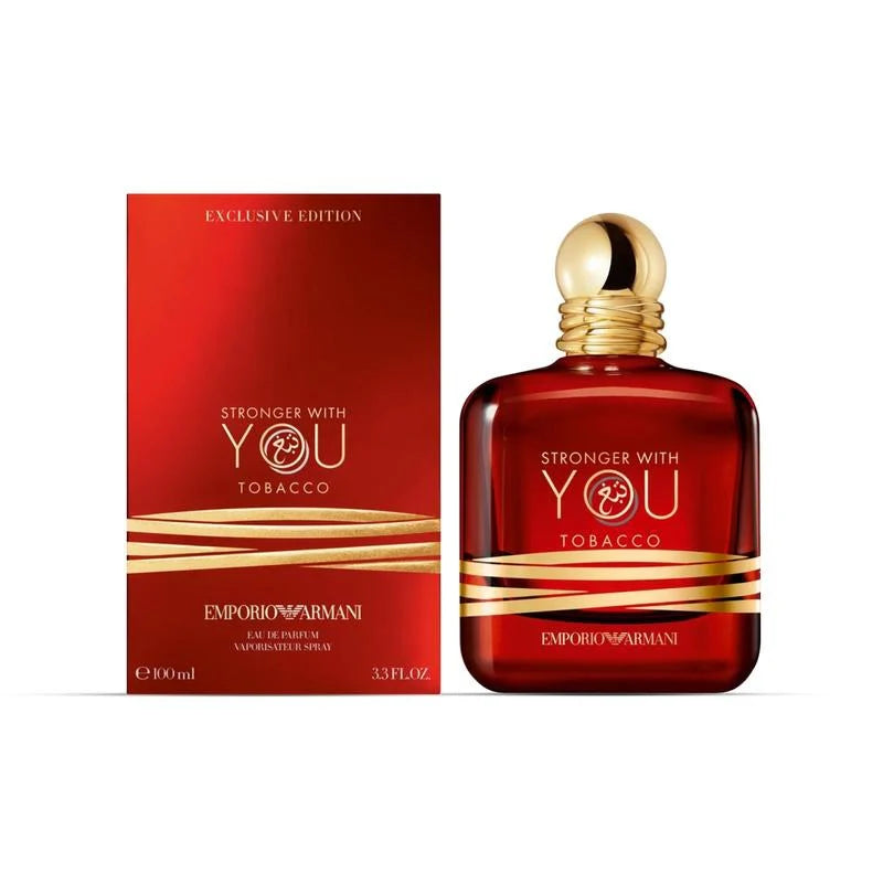 Emporio Armani Stronger With You Tobacco EDP 100ML for Men