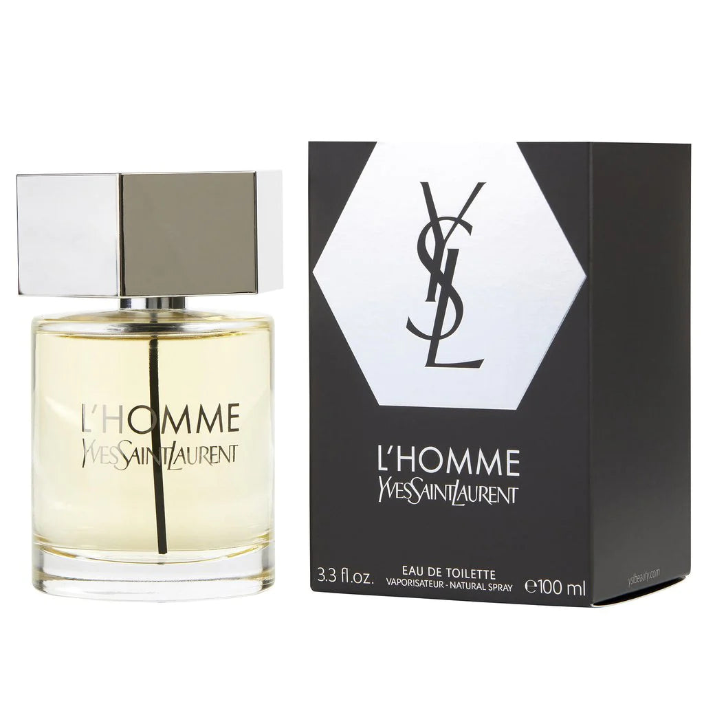 YSL L'Homme by Yves Saint Laurent EDT 100ML for Men
