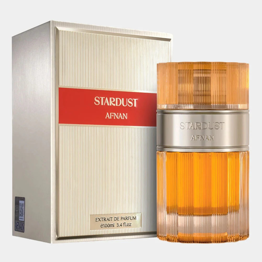 Afnan Stardust Extrait de Parfum 100ml bottle and presentation box