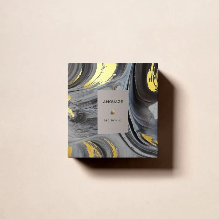 Amouage Decision 42 Extrait de Parfum 100ML luxury fragrance box Qatar | Al Raies Perfumes