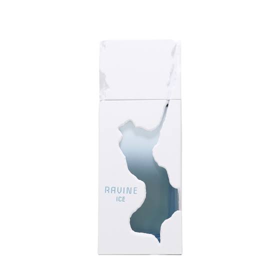 French Avenue Ravine Ice Eau de Parfum 100ml luxury perfume bottle and packaging with a fresh citrus woody fragrance for men and women AT AL RAIES PERFUMES