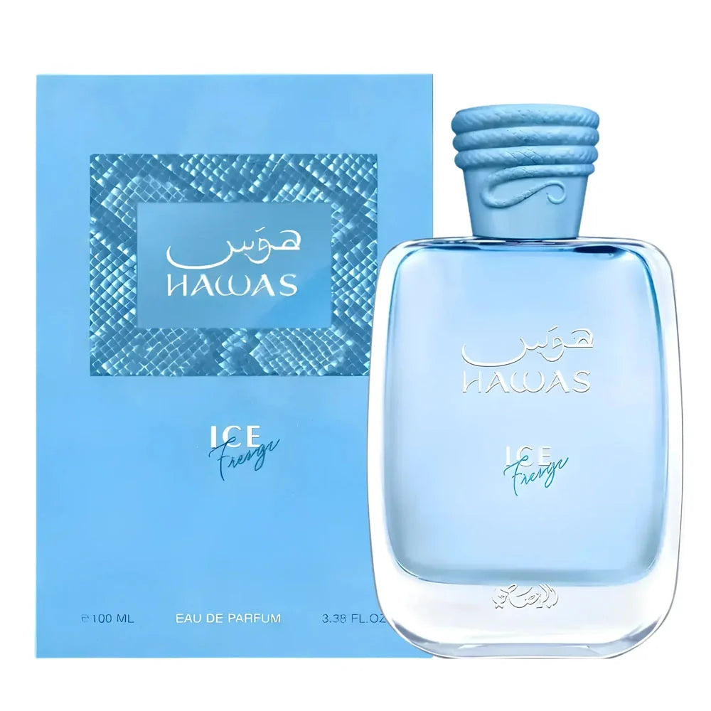 Rasasi Hawas Ice Freeze Eau de Parfum 100ML in Qatar - Al Raies Perfumes
